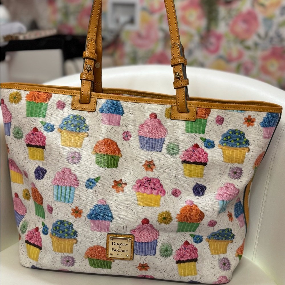 Dooney & Bourke Colorful Cupcake Tote